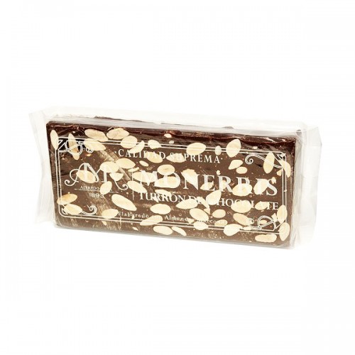 Turron Chocolate con leche y Almendras Monerris 300 g