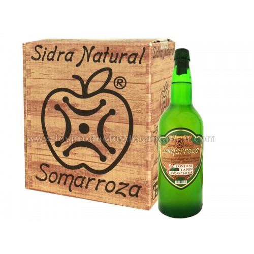 SIDRA SOMARROZA NATURAL CAJA 6 BOTELLAS
