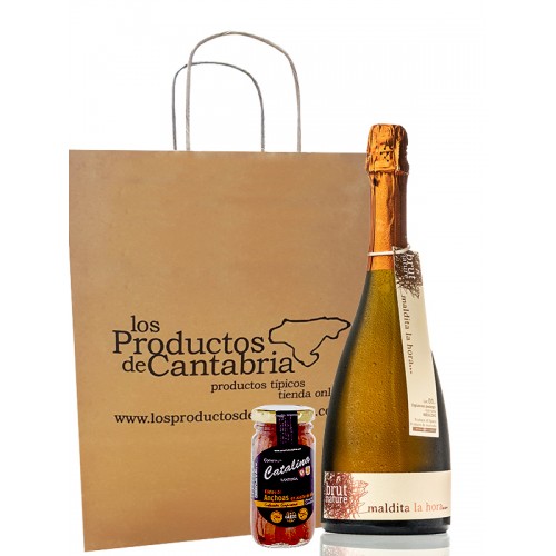 LOTE 5 Espumoso Maldita la Hora y Anchoas Catalina