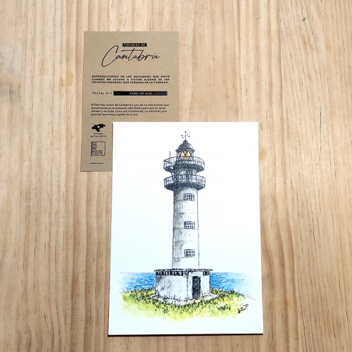 Postal 7 Faro de Ajo