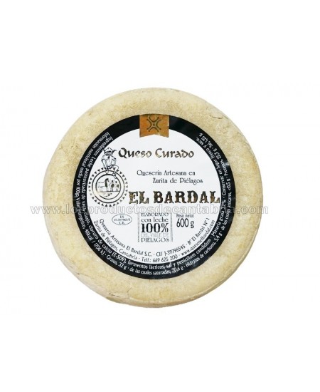 QUESO CURADO EL BARDAL CANTABRIA