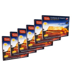 pack ahorro 6 corbatas de unquera tinina