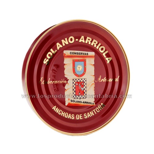 ANCHOAS DE SANTOÑA SOLANO ARRIOLA PANDERETA 180 G
