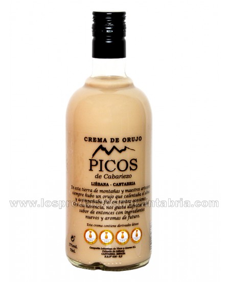 lote regalo sobao el macho orujo crema picos de cabariezo