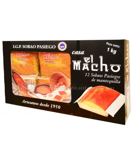 lote regalo sobao y quesada el macho